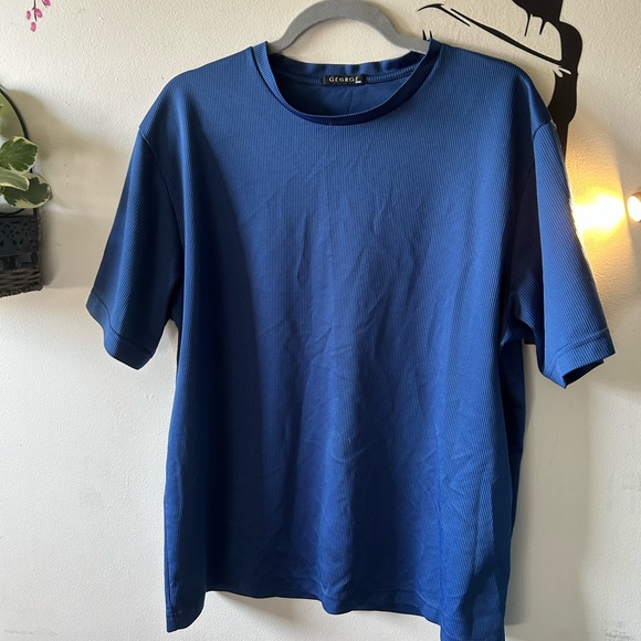 Blue and Green Lined Tees - Picture 5 of 9